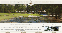 Desktop Screenshot of pinehurstresortrealty.com